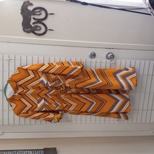 MPH Collection Shirt Dress.  2x, not marked but feels like silk material.